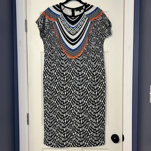 Printed Scuba Dress